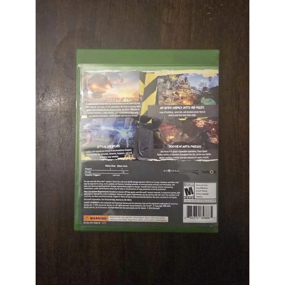 N/A sunset overdrive